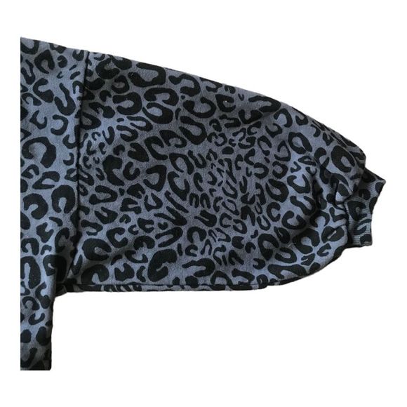 TIME AND TRUE Jersey Purple & Black Long Sleeves Size S - Picture 4 of 5